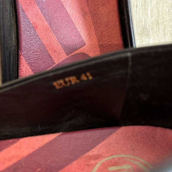 FITFLOP Sz 41 Slip On Small Platform Throughout Leather Ballet Flats Shoes - Picture 5 of 9